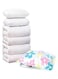 Generic 9-Piece Premium Vacuum Storage Bags Set Pink