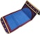 Fabienne Muslim Prayer Rug Printed with Back Support 55x110 cm Medical Prayer Mat Meditation Mat Luxury Ramadan and Eid Gift Mat Portable Strong Chair Sajadah Mat Blue/Purple