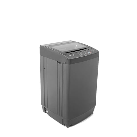 White Point WPTL12DGGLA Top Loading Digital Washing Machine - 12 Kg  Screen - Dark Grey 