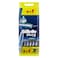 Gillette Blue3 Simple Disposable Razors For Men 4 Pieces + 1 Piece Free