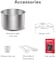 Nutricook Smart Pot 2 1200 Watts - 9 In 1 Instant Programmable Electric Pressure Cooker, 8 Liters, 12 Smart Programs, 2 Years Warranty, Black, Sp208K