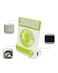 Portable 3 in 1 Multifunctional Solar Powered Mini Fan With LED Table Flashlight For Home Office Camping