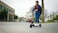 Razor Electric Scooter E Prime Air 24Km/H Adult Premium Scooter, Up To 15Mph, 8" Airless Pneumatic Tires, Rear Wheel Drive, Lightweight Aluminum Frame, Foldable