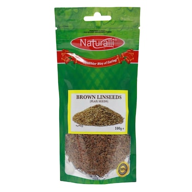 Naturalli Brown Linseeds 100g