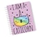 Loud Universe Hardcover Notebook Unicorn Caticorn Rainbow Spiral Notebook with Premium High Quality Paper A5 Size