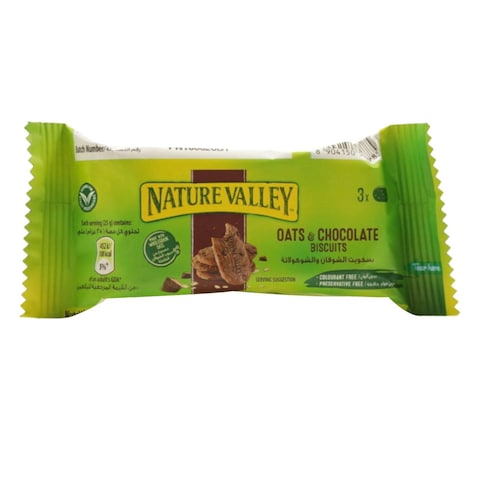 Nature Valley Oats And Chocolate Biscuits 25g