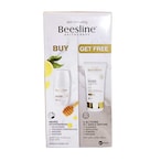 Buy Beesline Whitening Roll-On Deodorant 50ml With 4-In-1 Whitening Cleanser White 50ml in UAE