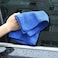 Generic Vup 5Pcs 30Cmx30Cm Microfiber Quick Dry Towels Cleaning Cloth Car Detailing Care Towels Car Care Towels