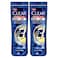 Clear Men 3in1 Shampoo Body + Face Wash Active Fresh 400ml Pack of 2