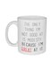muGGyz This Mug Belongs To The World's Best Truck Driver Printed Coffee Mug White/Black/Red 11Ounce