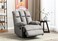 Tasha Single Recliner Chair- Light Brown