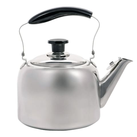 Raj Steel Tea Kettle Silver 2.5L