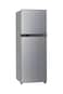 Toshiba - Inverter Refrigerator 2 Door with Glass Shelf 230 Ltrs Net Silver Black