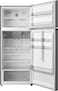 Midea 539L Net Capacity, Top Mount, Double Door Refrigerator, Silver, MDRT723MTE46D