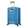 Eminent Hard Case Travel Bag Medium Luggage Trolley Polycarbonate Lightweight Suitcase 4 Quiet Double Spinner Wheels With Tsa Lock KJ84 Bright Blue