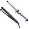 Remington Reset 02 Hair Straightener S3700 and Mineral Glow Hair Curling Wand CI5