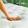 Galaxy Design Lina Double Sided Firm Spring Mattress White - Queen Size ( L X W X H ) 190 X 180 X 33cm - 7 Y Ear Full Warranty.