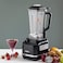 Geepas Digital Professional Blender, 1800W Power, Gsb44082 LED Display, Sensitive IMD Touch Panel, 2L Pc Jar, 8 Speed Setting, Stainless Steel Blade, Non Slip Feet, Mechanical Switch Safety, Black