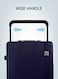 Creative handle design offers maximized base allows for increased packing space. Innovative Extra Wide Handle. TSA approved combination lock for additional security