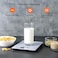 Geepas Electric Kitchen Scale, GKS46525UK, 5kg Capacit, White