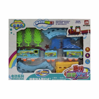 Plastic Train Play Set