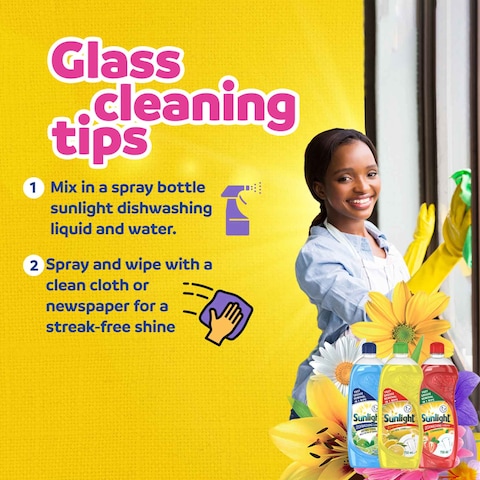 Sunlight Dishwashing Liquid Lemon 750Ml