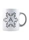 muGGyz How to Drink Hot Tea Coffee Mug White 325ml