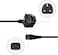 DKURVE&reg; Kettle Lead 250V 13A Power Cable UK Mains Lead for PC Computer TV Monitor Printer etc, 3 Pin UK Plug to IEC 320 C13 AC Power Cord 5M
