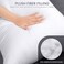 Comfy Microfibre Body Pillow Set of 2 - White
