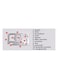 Generic - Multi Functional Tool Card Knife Lifesaving Survival Tool 6.8x4.5x1.8centimeter