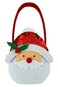 Christmas Santa Felt Bag w/ Sequins