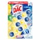 Dac toilet rim block power active lemon 50 g x 2 +1 free