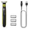 Philips OneBlade Original Blade Shaver QP2724/10, Lime Green, Charcoal Grey