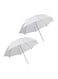 Sunshine - 2-Piece Photo Studio Video Soft Umbrella White