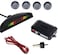 4-Piece LED Car Parking Sensors With Monitor Grey Color