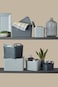 Strata, Small Urban Store Basket, Charcoal Grey Color, Made in UK