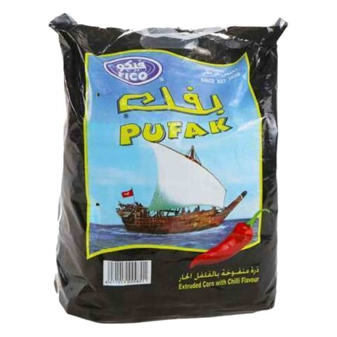 Buy PUFAK EXTRUDED CORN W CHILI 20GX20 in Kuwait