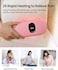 iDoo Heating Pads For Cramps With 3 Heat Levels And 3 Massage Modes - Pink