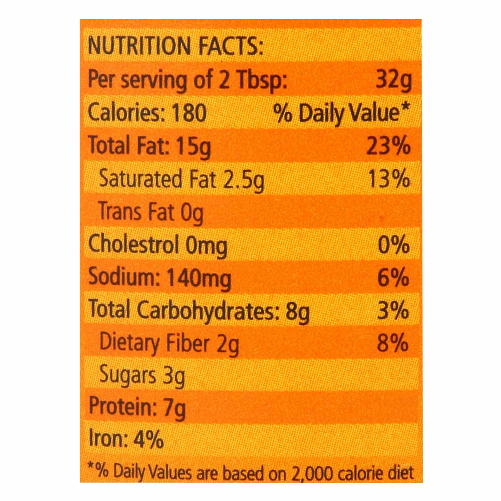 American Garden Peanut Butter Smooth 454 Gram product thumbnail 3