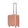 Single Hardside Spinner 4 Wheels Cabin Trolley Luggage With Number Lock 16 Inches