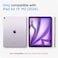 Spigen Tempered Glass Screen Protector [GLAStR EZ Fit] for iPad AIR 13 inch M2 (2024) with Auto Align Technology - [Case Friendly]