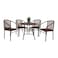 Alameya Rattan Set 4 Chairs +Table