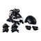 Lamborghini Inline Skate Combo Set
(In Line Skate+Helmet+Protector) Color - Grey -Size 35-38
