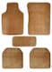 Universal Car Mat Set 5 Pieces Brown