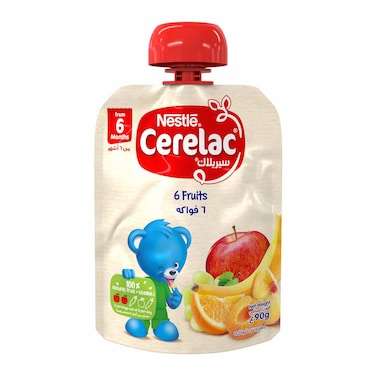 Crerelac 6 fruits  90 g