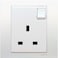 Schneider Electric Vivace White - Single Switched Socket - 13 A - 230 V - 1 Gang -White