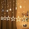 Ramadan Decoration Lights, Star strip serial lights, 3.5M Ramadan Lights with 8 Sequence Modes, comes with 220V. Celebration Lights (Stars Strip)