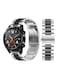 Generic Stainless Steel Smartwatch Strap Band For Huawei Smart Watch Gt2/Gt/Honor Magic 2 22millimeter Silver/Black