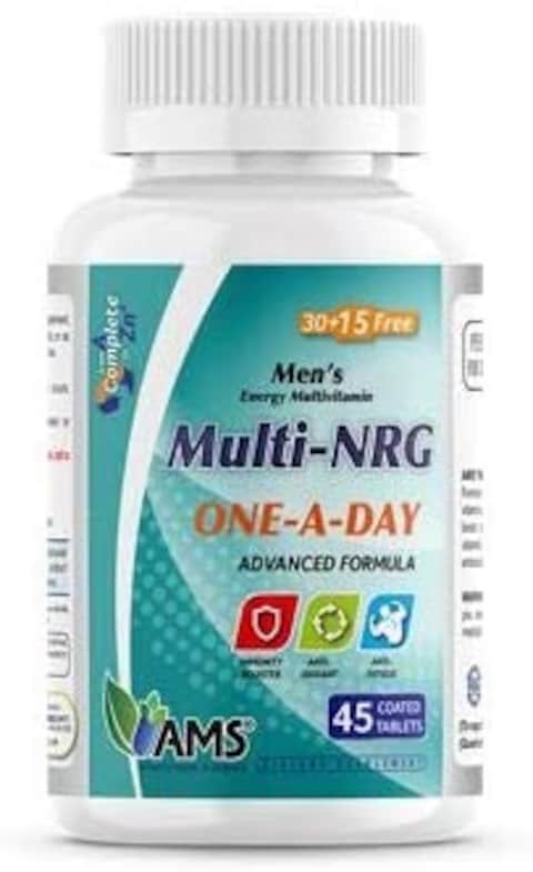 Ams Multi-Nrg 45 Tablets For Men