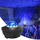 Starry Projector Light , Starry Sky Galaxy Projector With Speaker - Black